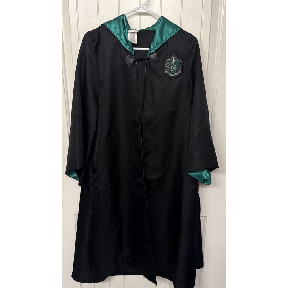 Harry Potter Slytherin Student Robe Hooded Youth L (10-12) Wizarding World